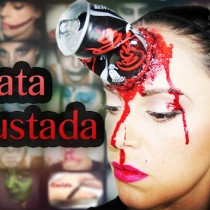 Maquillaje efectos especiales Lata incrustada en la frente can encrusted on the forehead Silvia Quiros