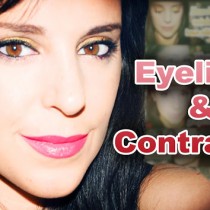 Maquillaje eyeliner y contrastre makeup contrast Silvia Quiros