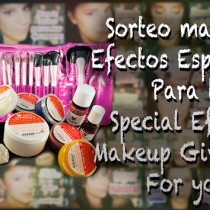Sorteo efectos especiales patrocinado por Mazuelas Special effects makeup Silvia Quiros