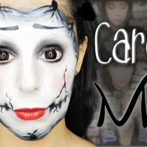 Mask mime makeup