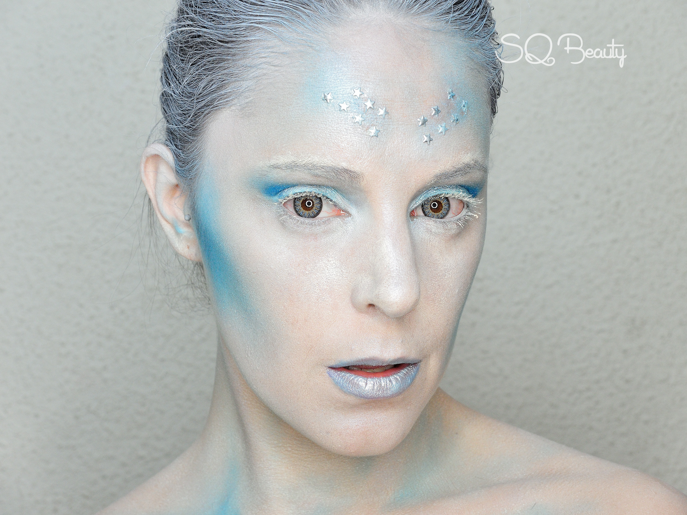 Maquillaje Reina del Invierno Winter Queen Makeup Silvia Quiros SQ Beauty