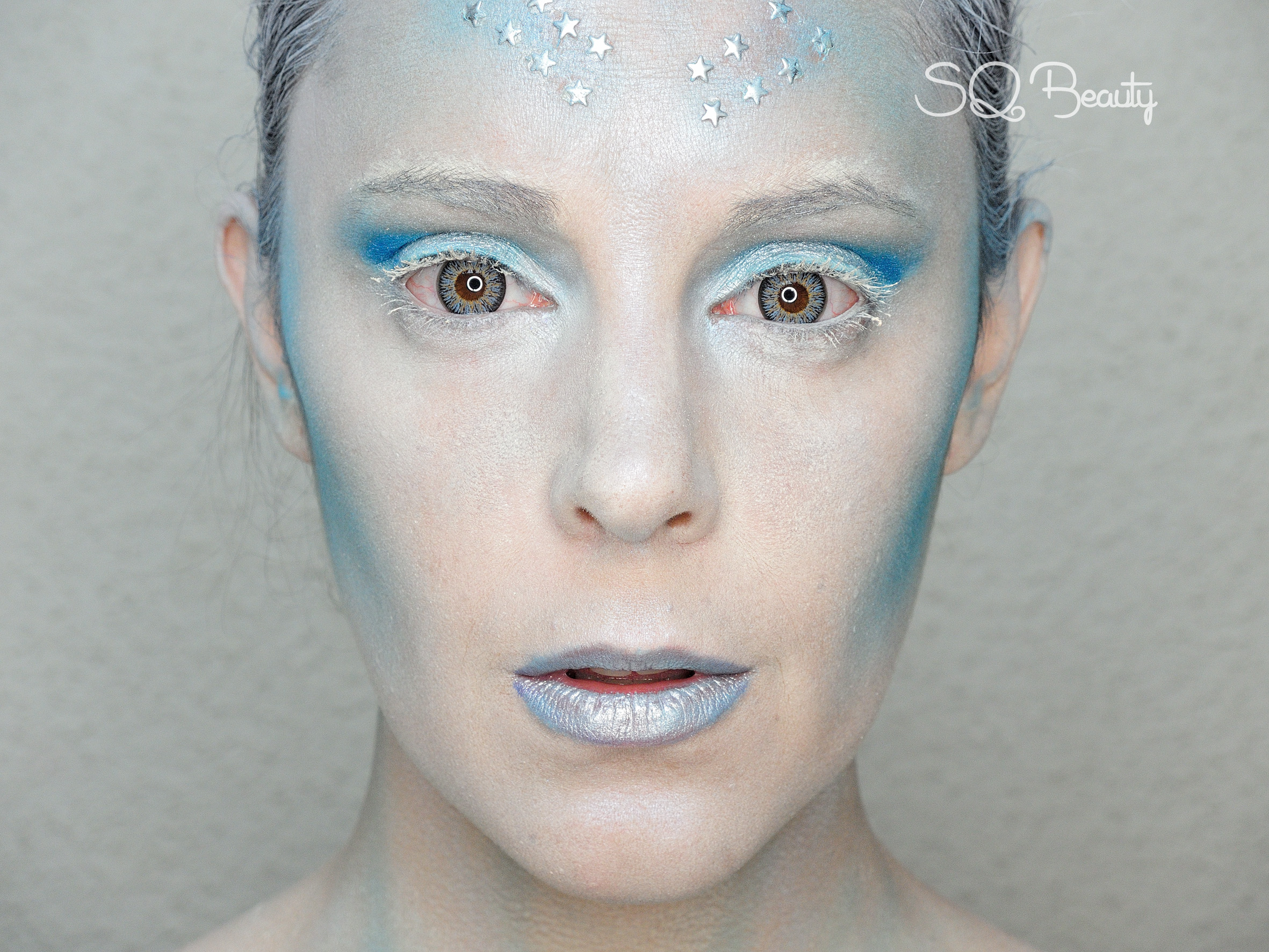 Maquillaje Reina del Invierno Winter Queen Makeup Silvia Quiros SQ Beauty