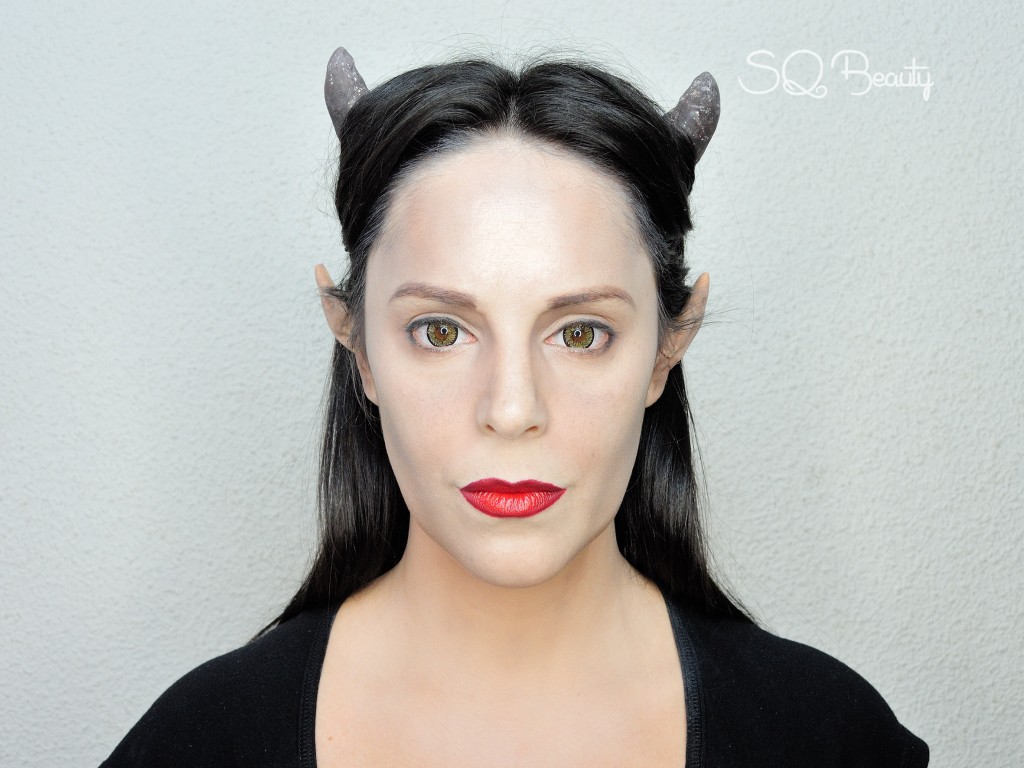 Maquillaje Maléfica de Angelina Jolie con GotyMakeup3