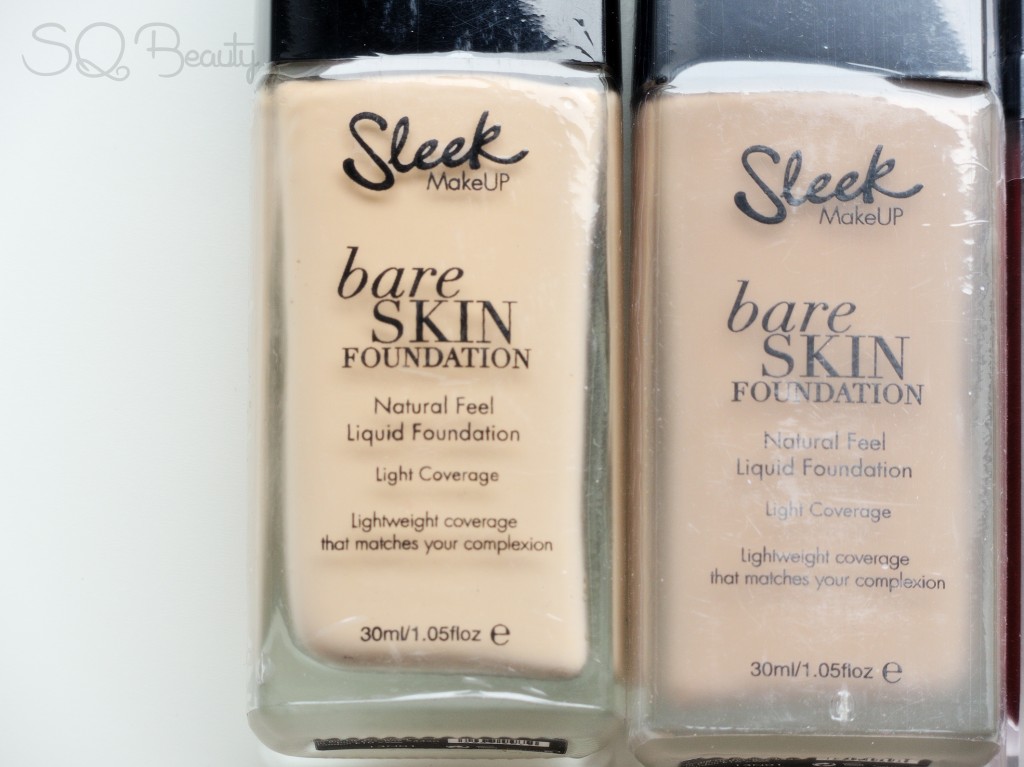 Bare skin foundation de Sleek Makeup 
