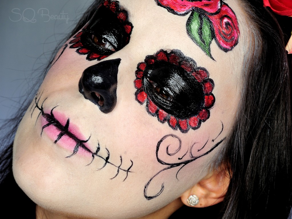 Maquillaje Catrina Mexicana elegante