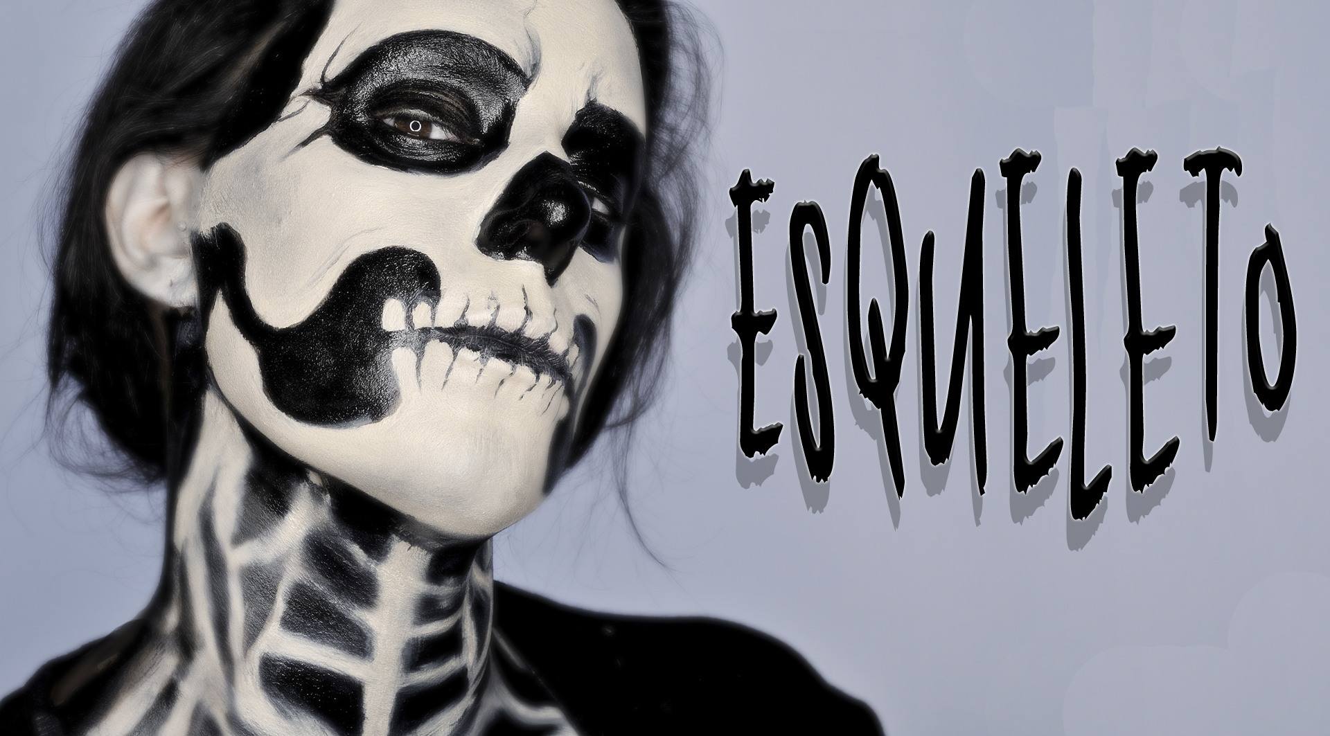 Maquillaje Halloween Esqueleto tutorial - Silvia Quirós