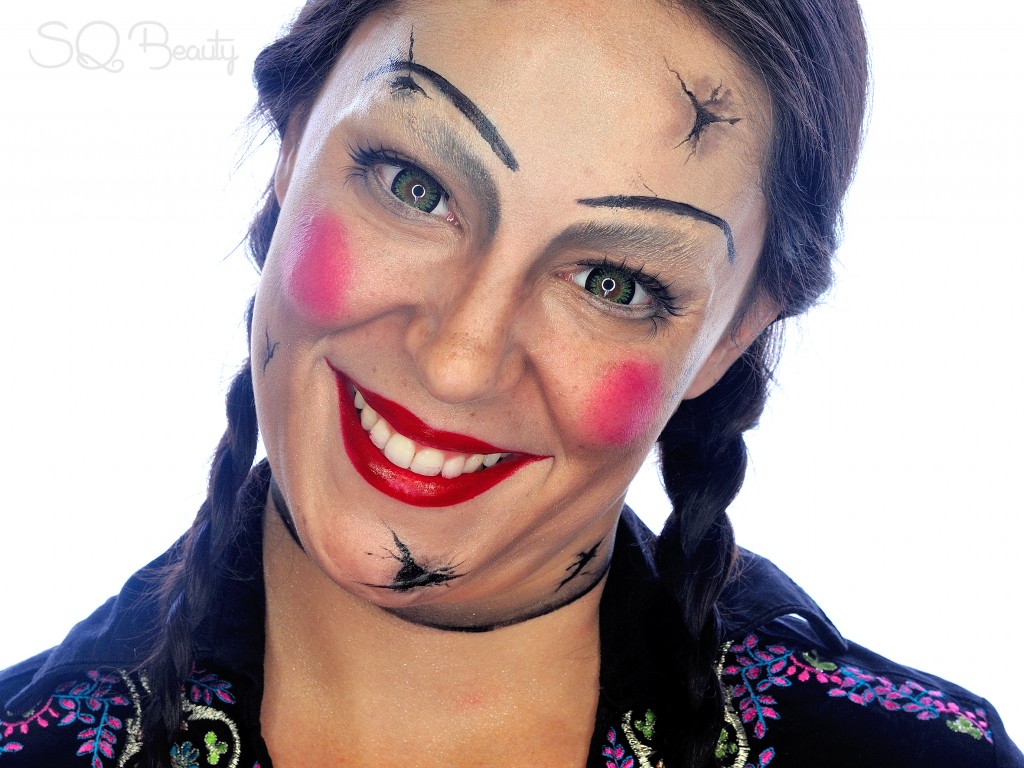 Tutorial maquillaje Halloween Annabelle
