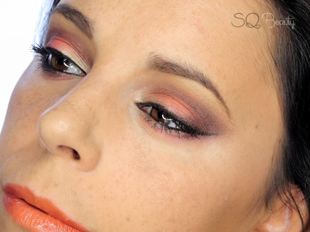 Maquillaje intenso Coral Love
