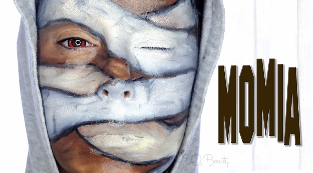 Tutorial Maquillaje Halloween Momia para niños 
