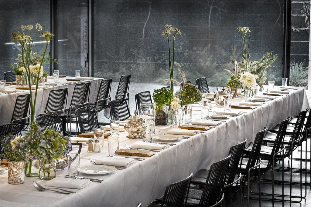 Banquete boda moderna