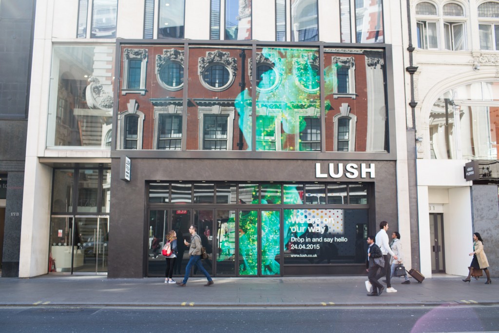 Apertura nueva tienda Lush en Oxford street