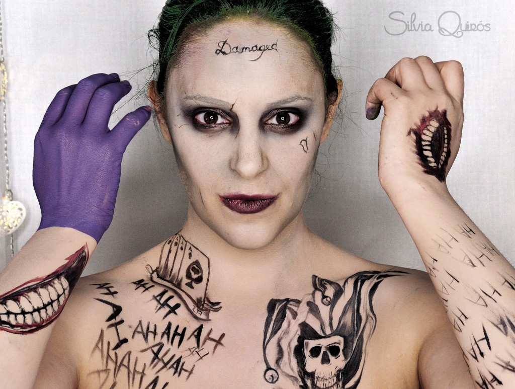 Maquillaje Joker de Jared Leto