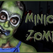 Maquillaje Minion Zombie