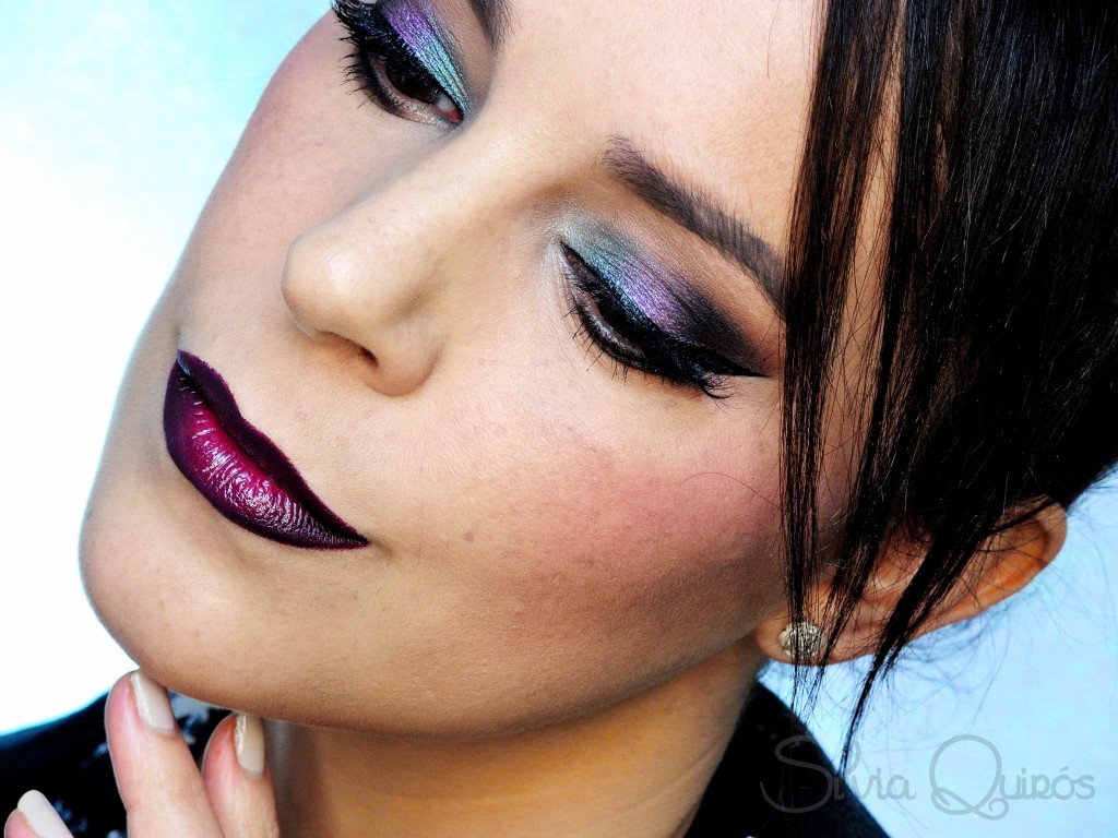 Tutorial maquillaje Arco iris Gótico