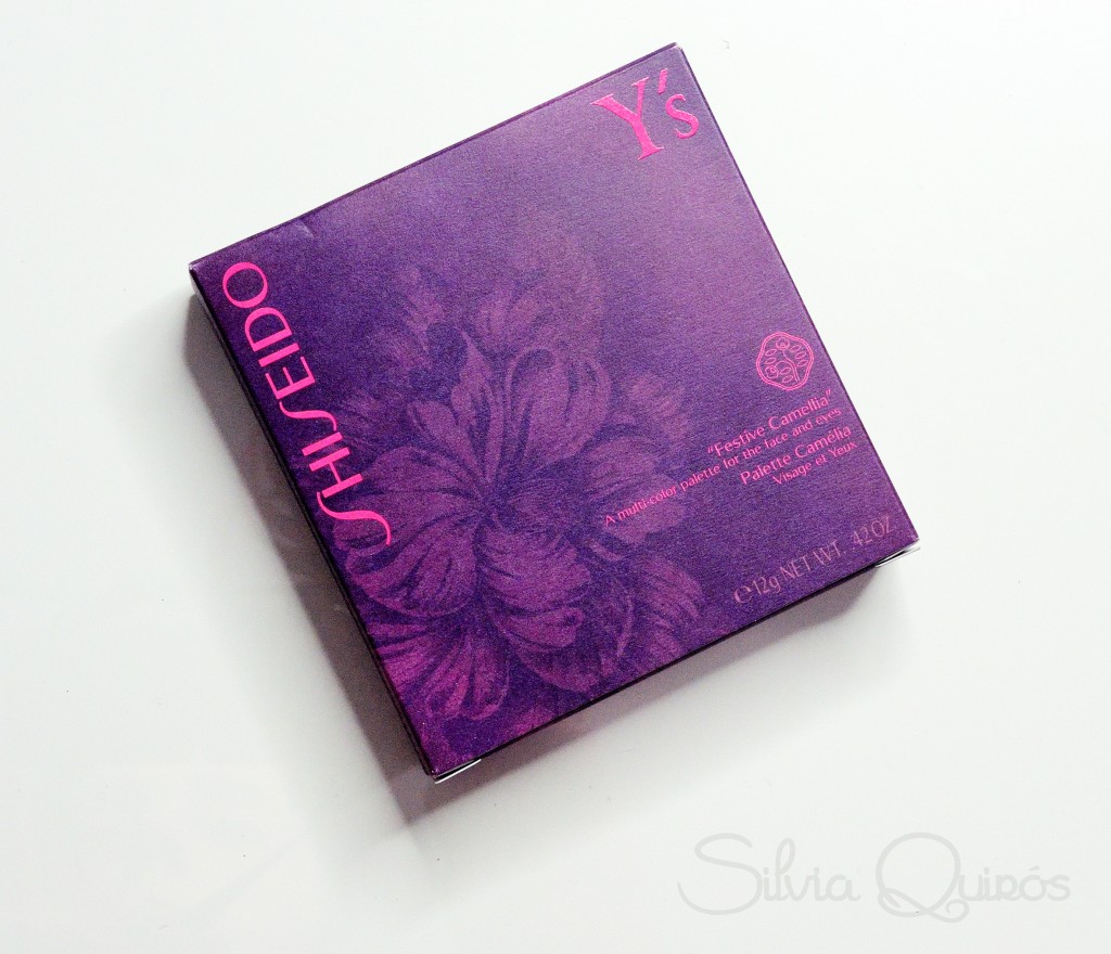 Nueva paleta de sombras Festive Camellia de Shiseido