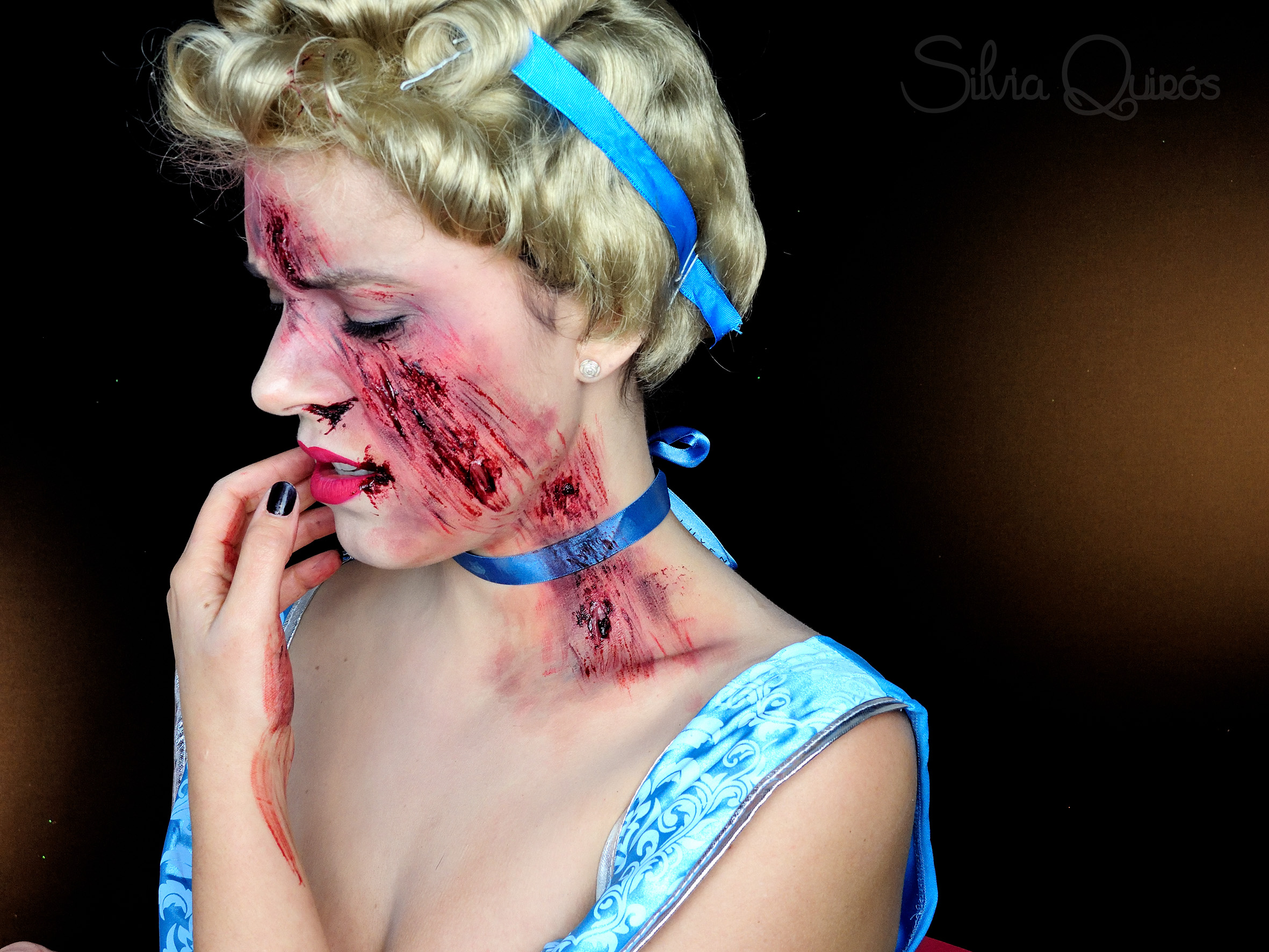 Cenicienta raspada maquillaje efectos especiales - Silvia Quirós