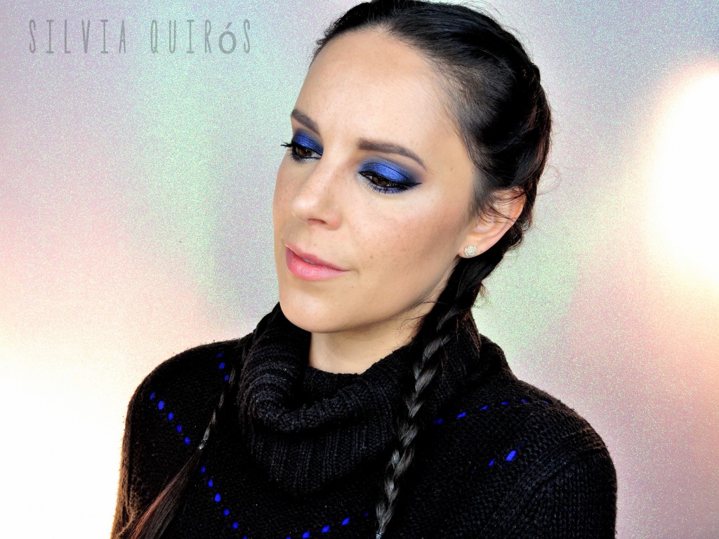 Maquillaje Azul Noche Intensa tutorial