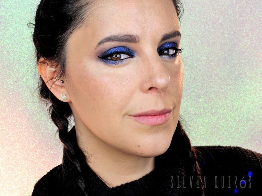 Maquillaje Azul Noche Intensa tutorial