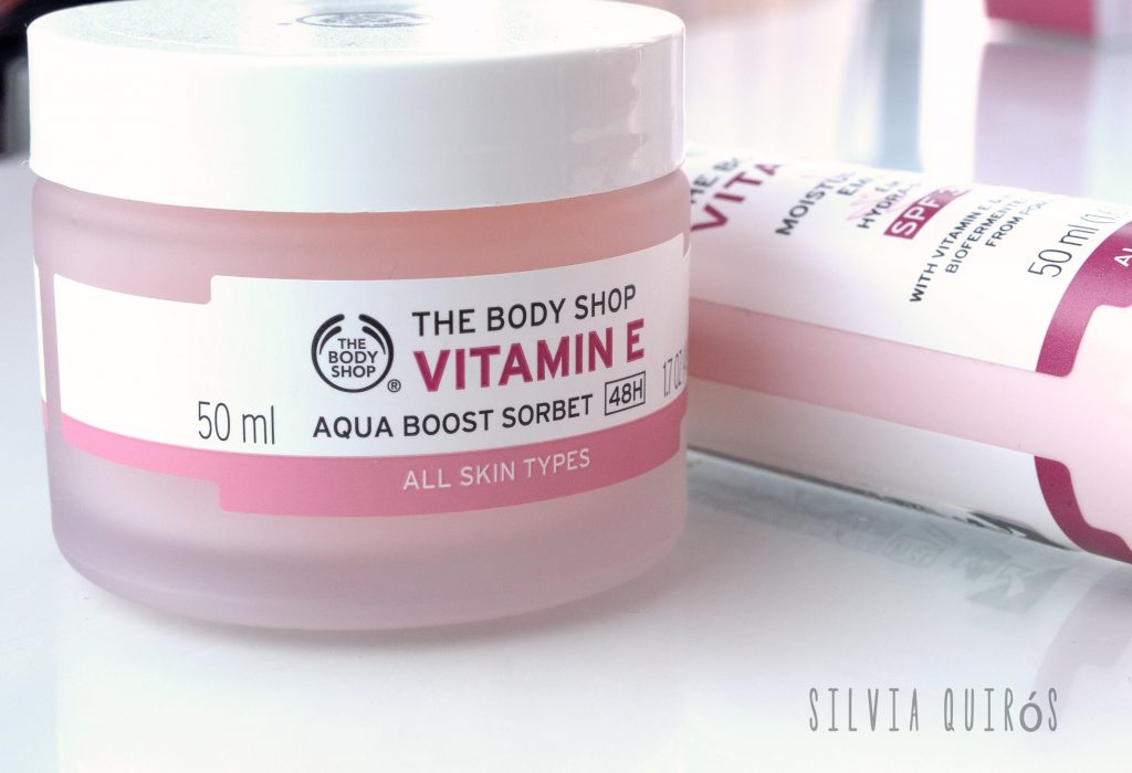 Hidratación y vitamina E para tu rostro de The Body Shop