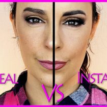 Mi versión del maquillaje Instagram VS Vida Real