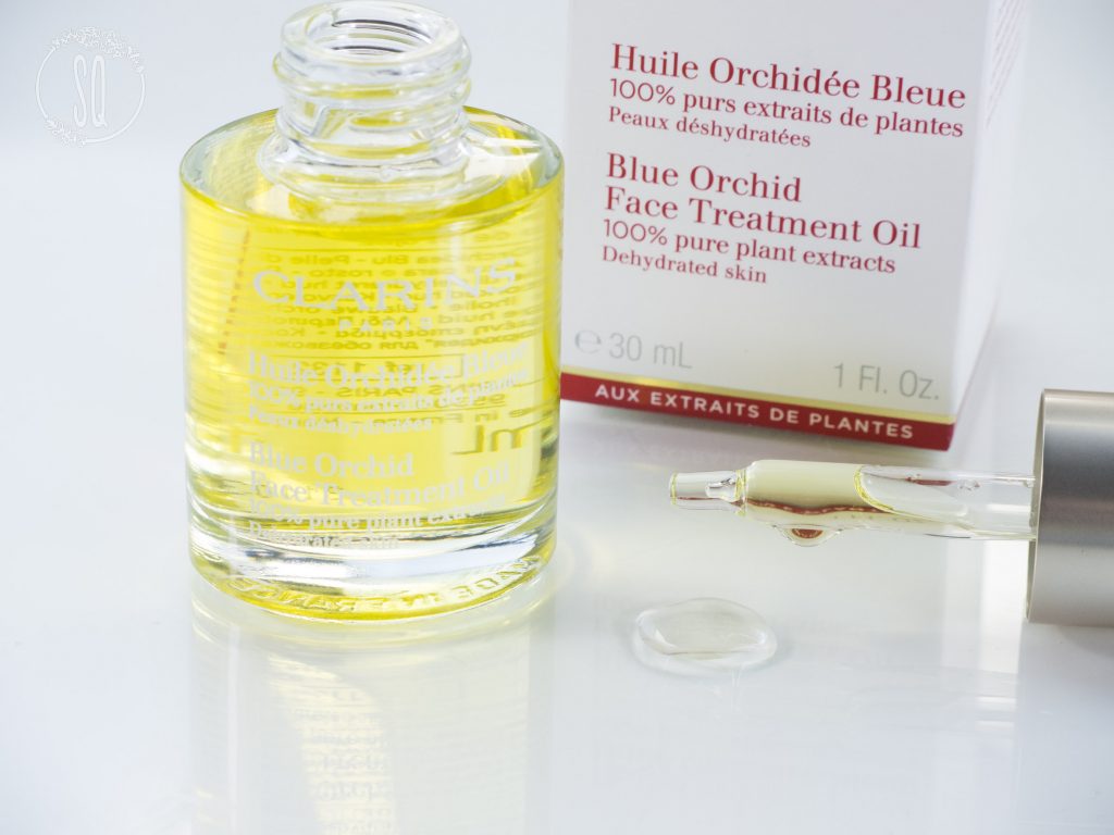 Aceite de Orquídea azul de Clarins para las pieles deshidratadas 