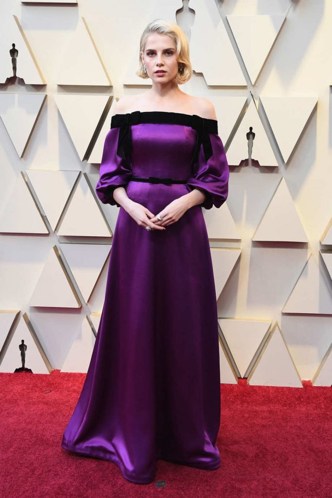 Lucy Boynton en los Oscars 2019