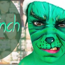 Maquillaje The Grinch Silvia Quiros SQ Beauty makeup