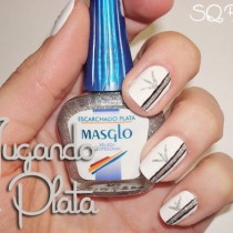 Nail Friday Jugando en Plata manicura manicure Silvia Quiros SQ Beauty