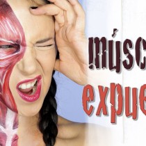 Maquillaje músculos expuestos efectos especiales