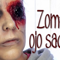 Tutorial Maquillaje Halloween Zombie sin ojo