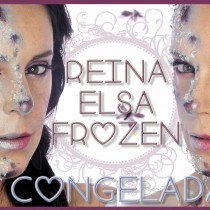 Maquillaje efecto Reina Elsa Concelada