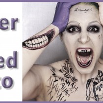 Maquillaje Joker de Jared Leto