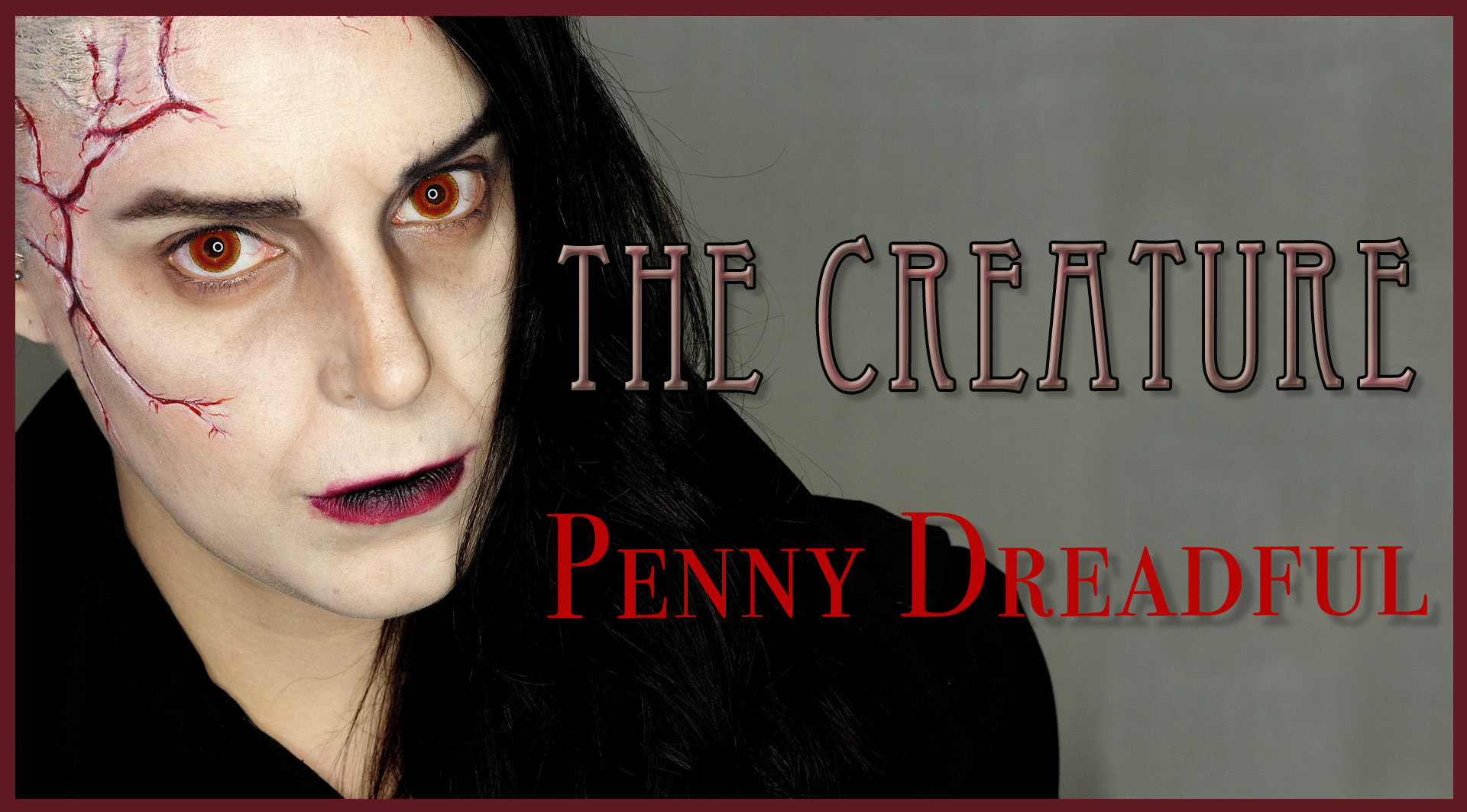 Maquillaje The Creature de Penny Dreadful FX - Silvia Quirós