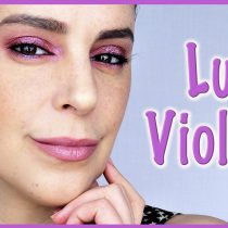 Tutorial maquillaje Luz Violeta